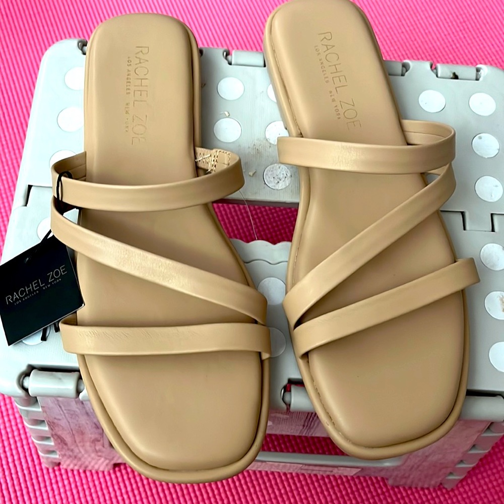 Super must have beige Zoe sandals! Super soft and brand new , just no tags.